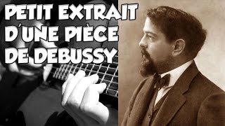 UN PETIT EXTRAIT DUNE PIÈCE DE DEBUSSY  LE GUITAR VLOG 235 [upl. by Nueormahc]