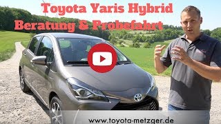 Toyota Yaris Hybrid im Test  Beratung und Probefahrt  Deutsch [upl. by Palladin]