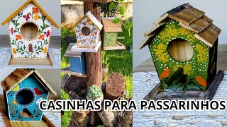 Casinhas de passarinho Faça você mesmo [upl. by Rednave]