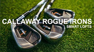 CALLAWAY ROGUE ST MAX IRONS THE SMARTEST LOFTED IRONS SO FAR [upl. by Basham]