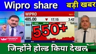 WIPRO SHARE LATEST NEWS TODAYWIPRO SHARE LATEST NEWS UPDATE WIPRO SHARE TARGET PRICE [upl. by Moyna222]