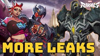 LEAKED ULTRON AGENT VENOM AND MORE  Marvel Rivals [upl. by Leduar]