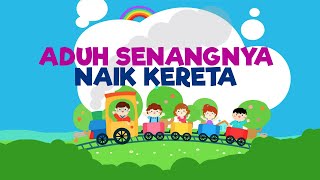 LAGU SEKOLAH MINGGU  NAIK KERETA ANIMASI LUCU [upl. by Killarney]