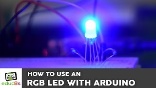 Arduino Tutorial How to use an RGB LED with Arduino [upl. by Suhploda]