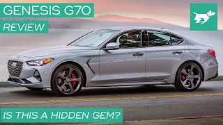 Genesis G70 33 2020 review – is it a true 3 Series rival [upl. by Gerek23]