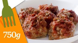 Recette de Boulettes de viande sauce tomate  750g [upl. by Frederich391]