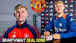 Done✅Jarrad Branthwaite Deal Don To Man United🔥Man Utd Target Midfielder🎉Man United News [upl. by Lally]