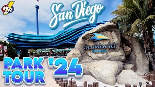 Sea World San Diego Park Tour 2024  Wristbands Required [upl. by Dubois335]