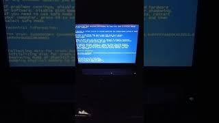 Windows 7 SCHOOL BSOD 1 [upl. by Ruthann]