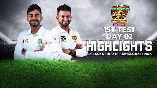 Bangladesh vs Sri Lanka Highlights  1st Test  Day 2  Sri Lanka tour of Bangladesh 2024 [upl. by Giarla]