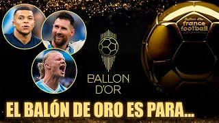 Balón de Oro 2023 🔴 EN VIVO con Lionel Messi en ceremonia desde París  ¿HAALAND O MESSI  REACCIÓN [upl. by Annairam]