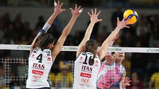 💥🏐 HIGHLIGHTS  Itas TrentinoTrasportiPesanti Casalmaggiore 23 16° turno di A1 femminile [upl. by Anwat]