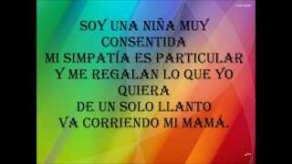 CHRISTELL quotMI MAMA ME MIMAquot CON LETRA [upl. by Rolyak181]