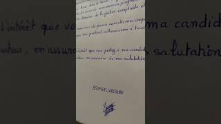 Ma lettre de motivation rédigez rapidement ça [upl. by Ittap]