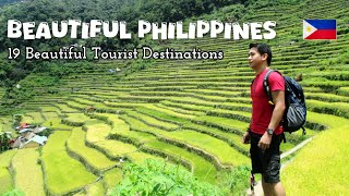 PHILIPPINES 19 Beautiful Tourist Destinations Part 1  Tropical Paradise in South East Asia [upl. by Dorfman]