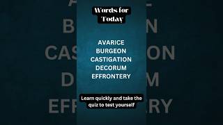 Words for Day 19  Barron 333  GRE  IELTS  Factos ieltsexam grevocab english [upl. by Orson]