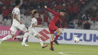 Indonesia vs TimorLeste AFF Suzuki Cup 2018 Group Stage Extended Highlights [upl. by Ahsoj]