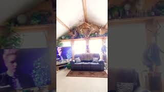 country life cabin painter job clients house mounts taxidermy wildlife hunter utah usa [upl. by Kcin]