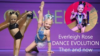 Everleigh Rose Soutas dance EVOLUTION Then and now [upl. by Hoy]