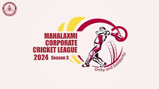 Mahalaxmi Corporate Cricket League Season 3  Introducing The Sponsors [upl. by Erminia]