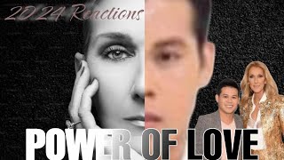 Celine is That You Marcelito Pomoy sings Power of Love 2024 Reactions 5 [upl. by Daphie913]