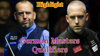 Mark J Williams vs David Grace Highlight German Masters 202324 snooker [upl. by Haimes549]