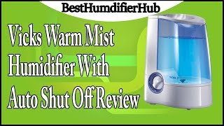 Vicks Warm Mist Humidifier with Auto Shut Off Review [upl. by Atiuqehc186]