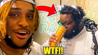 He Took BACK TO BACK Sips Mid Freestyle 😂🔥  Lunch Crew On The Radar Freestyle [upl. by Toille]