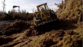 Rc Radlader Komatsu WA500 im Sand [upl. by Brear]