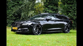 Volvo V90 Recharge  Model 2024  Heico Sportiv  Onyx Black Metallic [upl. by Rosina739]