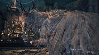 Bloodborne no level challenge run Vicar amelia [upl. by Nemad]