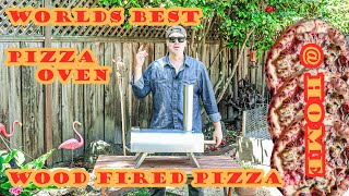 Big Horn Pellet Fired Backyard Pizza Oven Setup and Review [upl. by Nitsid141]