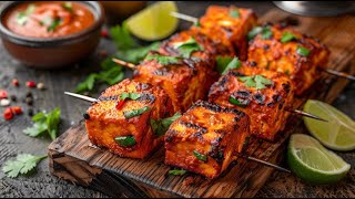 Paneer Tikka Recipe  Recipe Of Paneer Tikka On Tawa  Paneer Tikka Restaurant Style  Paneer Recipe [upl. by Delsman]