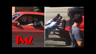 Jerry Seinfeld Filming “Comedians In Cars Getting Coffee”  TMZ [upl. by Aicenet]