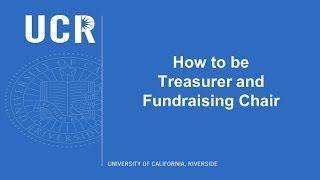 How to be Treasurer and Fundraising Chair [upl. by Milford]