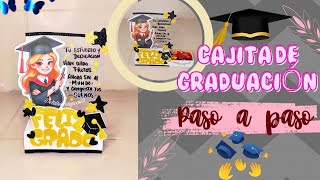 Cómo realizar un HERMOSO DETALLE de GRADUACIÓN Creativo y BONITO 😍🎁🎓 [upl. by Prebo953]