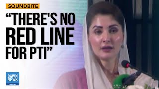 Maryam Nawaz Holds Imran Khan Responsible for Islamabad Unrest  Dawn News English [upl. by Landau510]