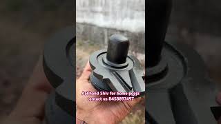 Har Har Sambhu 🙏🙏black aakhnd Shivling for home pooja contact us 8458897497shorts viralvideo [upl. by Haduj]