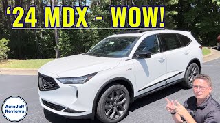 Loaded 2024 Acura MDX is Luxury and Performance [upl. by Nigle457]