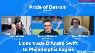 Reactions to Detroit Lions trading DAndre Swift [upl. by Yenaled]