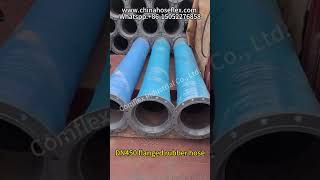 DN450 flanged rubber hose rubberhose [upl. by Sergu97]