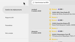 Gestion automatique des indemnités kilométriques  IZIKA 30 [upl. by Connel]