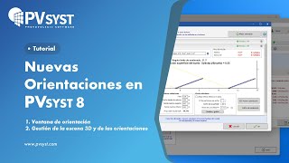 PVsyst 8  Nuevas Orientaciones [upl. by Salahcin562]