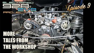 Time to get back on the spanners  Electric Porsche 928 project Ep9 [upl. by Squire251]