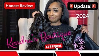 Kendras Boutique Honest Hair Review In Body Wave  2024 [upl. by Akinnor]