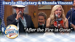 DARYLE SINGLETARY and RHONDA VINCENT perform AFTER THE FIRE IS GONE [upl. by Nicodemus]