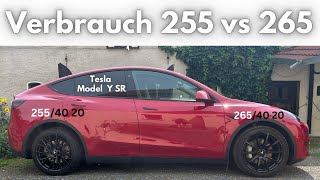 Tesla Model Y SR RWD 265 vs 255  Komfort vs Verbrauch [upl. by Anividul]