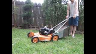 BobCat commercial self propelled mower demo for sale [upl. by Obrien403]