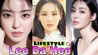 Lee Da Hee Biography  Korean Actress Lifestyle Net Worth Boyfriend Weight Height Real Age [upl. by Lesde]