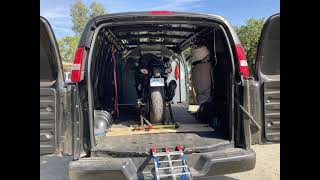 Van Install Pitbull Trailer Restraint System TRS [upl. by Castorina338]